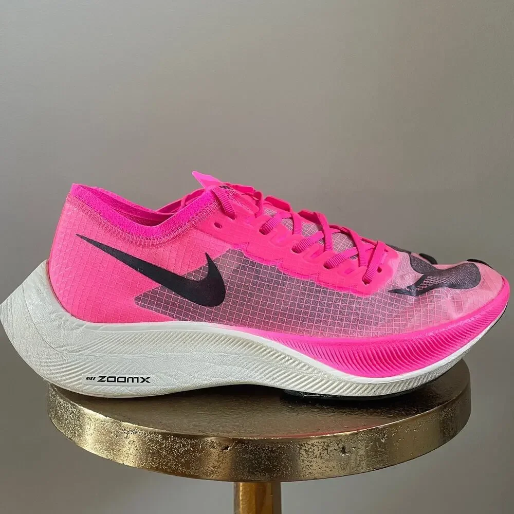 Nike ZoomX Vaporfly NEXT% Pink Blast Shoes | Mens 12